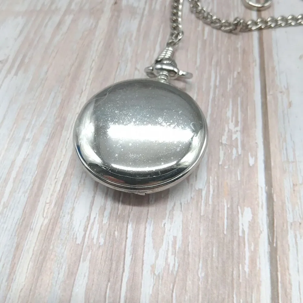 Thomas & Friends Pocket Watch W/Chain & Collectible Tin (New Battery Installed)
